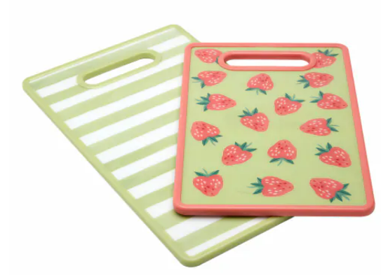 Tabletops Gallery 2 Piece Plastic Cutting Board Set