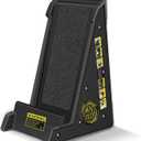 Stable Platform Ladder Leveler - Ladder Levelers for Extension Ladders with Storage for Uneven Surfaces (Classic Black), 19.5"W x 23"H