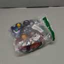 Reiso Gamecube Controller, 2 Pack NGC Classic Wired Controller for Wii Game cube Console (Clear Red and Clear Blue)