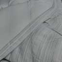 Tahari Home - Comforter Set, Jacquard 5-Piece Bedding with Matching Shams & Decorative Pillows, Ideal for All Seasons (Marguerite Grey, King)