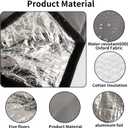 Outdoor Faucet Covers Freeze Heat Protector for Winter & Summer Reusable Insulated Waterproof Spigot Covers for Garden Lawn Faucets Sprinkler Systems and Yard Hydrant,25H x 13.5W,Grey