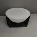 Outdoor Post Light, 10.9" Pillar Post Lights Hard Wired Modern Fence Deck Posts Lamp Waterproof Outside 3000K Warm LED Lantern for Flat Surface Patio Garden Decoration