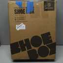 SEE SPRING X-Large Shoe Storage Box Fit Size 11, Clear Plastic Stackable Shoe Organizer for Closet, Space Saving Foldable Shoe Rack Sneaker Container Bin Holder, 12 Pack Clear