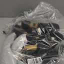 Flber Macrame Wall Hanging Black Sphericity Cotton Tassels Textile Hanging Geometric Yarn Wall Art for Bedroom Living Room Decor 15.7" W x 39" L