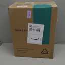 BOBOMOMO Tradition 20.5" Rustic Table Lamp Set of 2 for Living Room Farmhouse Bedside Desk Lamps Bedroom Nightstand Vintage Lamps Linen WashedSuitable for Decorating Small Areas (Antique White)