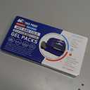 Ice Packs for Injuries Reusable (3-Piece Set) – Hot and Cold Ice Pack Therapy Gel Wrap Support – Supports Recovery, Joint and Muscle Pain – Knees, Back & More (3 Piece Set - Classic)