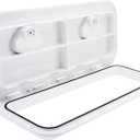 NovelBee Marine Deck Access Hatch,Boat Hatch Lid 23.9" x 9.5" for Marine Caravan RV