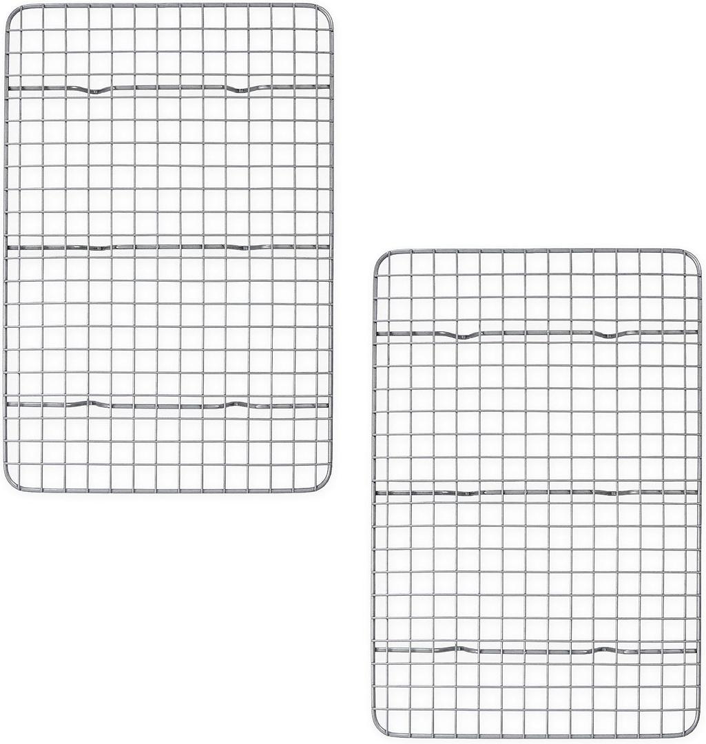 USA Pan Nonstick Quarter Sheet Cooling Racks, Set of 2