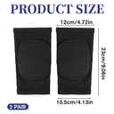 2 Pair Sport Elbow Pads, Volleyball Arm Brace Pads Elbow Protector Fitness Arm Protector Compression Breathable with Soft Support Cushion for Men and Women(Black,S)