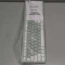 Wireless Keyboard and Mouse Combo, Full-Sized Wireless Keyboard and Adjustable DPI Mouse, 2.4GHz USB Receiver, Silent Keyboard and Mouse for PC, Windows, MAC, Desktop, Laptop (Avocado Green)