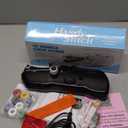 Portable Handheld Sewing Machine for Adults - Mini Hand Held Sewing Stitching Machine for Beginners - Small Cordless for Home Travel Clothes DIY Fabric (Black)