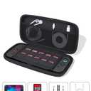AOLO Carrying Case Compatible with Switch 2 (2025), Portable Hard Protective Travel Case with 10 Game Slots & Accessory Pocke (Jet Black)