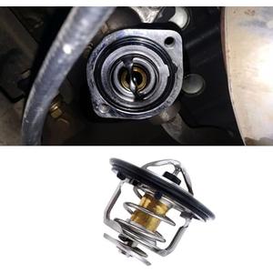 HEVLE Car Thermostat, High Performance Thermostat, Automotive Replacement Engine Thermostats, Auto Engine Coolant Thermostat Compatible with Honda Civic CRV CRZ, Replaces #19301-PAA-306, 19301-PLC-315