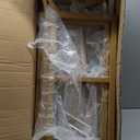 Large Moon Curved Metal Arch Backdrop Stand - Set of 2 Flower Arch for Wedding, Birthday, Anniversary & Bridal Showers (6.2ft, 6.9ft) - Pieces Missing