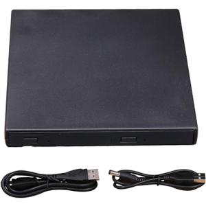 DVD Player Portable Size Plug Play External Drive USB 2.0 Burner CD+RW DVD Reader ROM CD Writer Suitable Mini dv Player