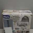 Chicco Pocket Snack Portable Booster Seat for Babies and Toddlers with 3 Height Adjustments, Secure Attachment to Dining Chairs, Easy-to-Clean, for Children up to 50 lbs. | Grey/Grey (1 Count (Pack of 1))