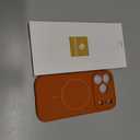 Miracase Magnetic for iPhone 17 Pro Max Case, Compatible with MagSafe, Integrated Silicone Camera Control Cover, 3.0mm Thicken Shockproof Drop Protection Phone Case for 17 ProMax, Orange