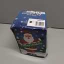 OurWarm 6 FT Christmas Inflatable Outdoor Decoration, Inflatable Santa Claus Decor with Detachable Banner, Christmas Blow Up Yard Decorations for Outdoor Indoor Garden Yard Lawn Xmas Decorations