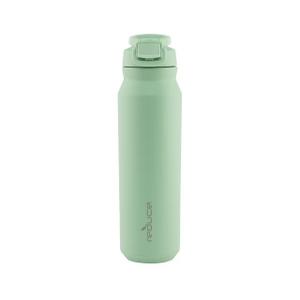 Reduce Hydrate Pro 24-ounce Water Bottle. Hidden Straw Flip Top Lid. Stainless Steel - Matcha  