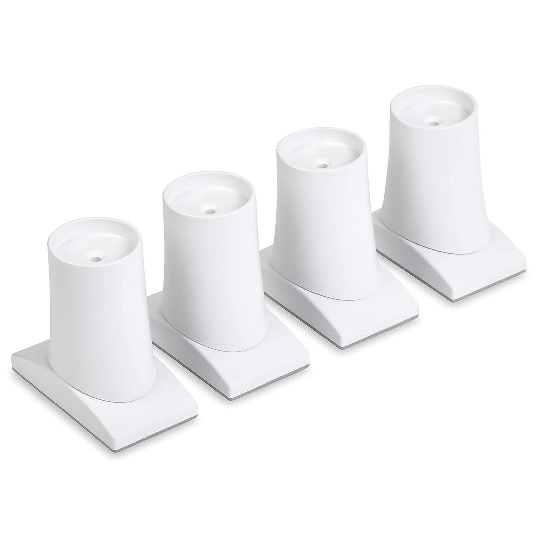 Wall Nanny Extender - 6 Inch Baby Gate Extension Guard (3 Inches per Side) Extends Pressure Mounted Gates + Protects Walls + Stabilizes Gate - for Child, Pet & Dog Gates - Protector Works on Stairs (White)