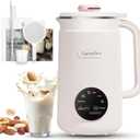 Nut Milk Maker Machine, 40oz(1200ml) Homemade Almond, Oat, Soy, Milk Shake, Plant Milk, Milk Machine Maker With Nut Milk Bag, Soy Milk Maker With Delay Start/Keep Warm/Cleaning/Boil Water