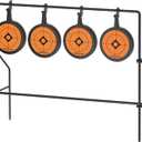 Ideagle BB Gun Targets Heavy Metal Spinning Pellet Shooting Target for .177 .20 Caliber