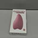 Momcozy Warming Lactation Massager 2-in-1, Soft Breast Massager for Breastfeeding, Heat + Vibration Adjustable for Clogged Ducts, Improve Milk Flow, Engorgement (Red)