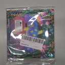 Brown Brick Stone Printed Double Toggle Light Switch Covers Decorative Country Garden 2 Gang Wall Plate Electrical Faceplate Switchplate for Kitchen Bathroom Bedroom Living Room Decor (2-Gang Toggle / 5 x 4.9 IN)