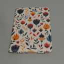 ForeverSong Magnetic Case for Kindle Paperwhite (6.8"/7") - Auto Wake/Sleep Cover with Dual Hand Strap, Card Pocket and Stand Feature, Compatible with Kindle Colorsoft 2024.Flower-01