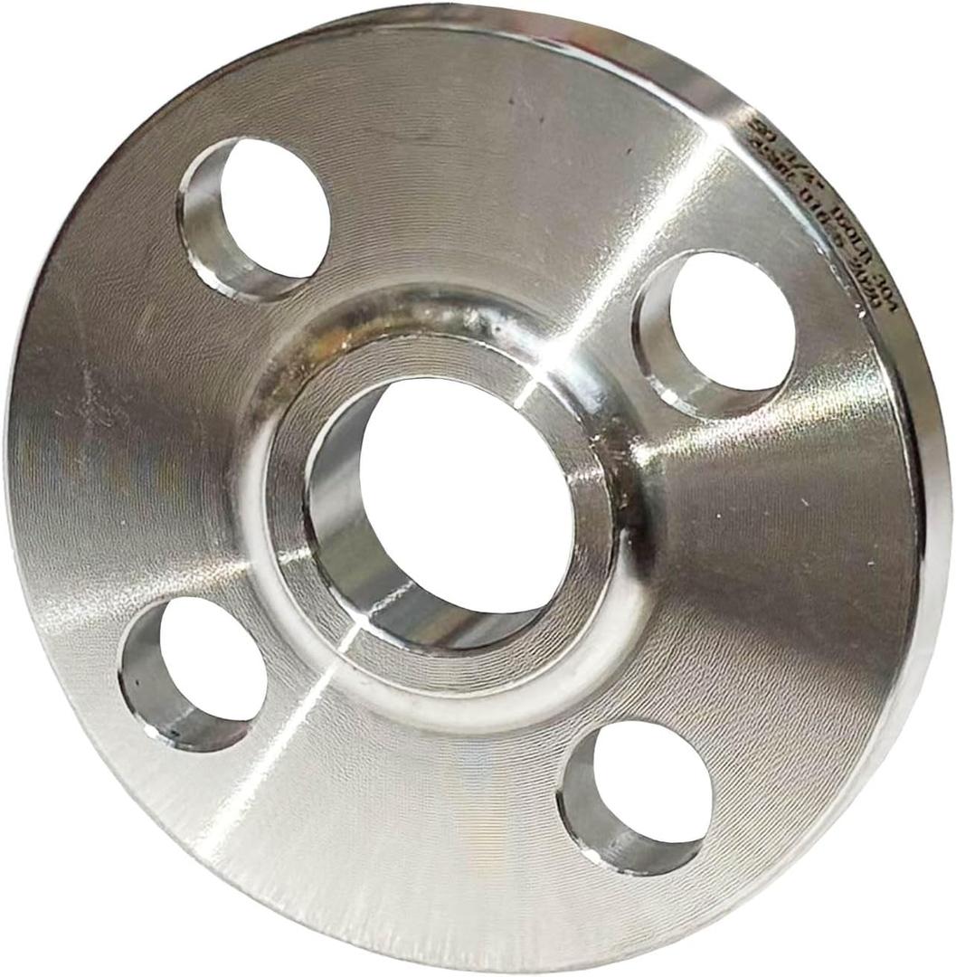 304 Stainless Steel Flange 3/4 Inch,Slip On,Flat Welding Flange With Neck,Forged,Raised Face,Class 150,Pipe Fittings For Industry and Engineering