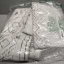 8x10 Area Rug for Living Room Moroccan Washable Rugs Non Slip Indoor Floor Carpet Foldable Large Soft Area Rug for Dining Room Bedroom with Low Pile(Grey,8'x10')