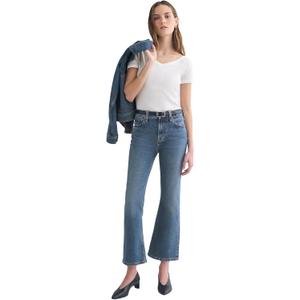Everlane Women's High-Rise Kick Flare Jean