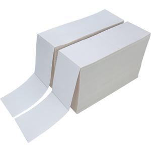L LIKED 4000 Fanfold 4" x 6" Direct Thermal Labels, with Perforated line for Thermal Printers - Compatible with Zebra & Rollo Printer