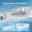 Snuggle Sac Natural Viscose Cooling Comforter Twin/Queen/King Size, Breathable Silky Cooling Bedding with Q-Max>0.45 for Bedroom, Hot Sleepers & Night Sweats (Light Gray, King/Cali King (106"x90"))