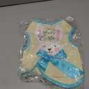 Small Dog Happy Easter Outfit Bunny Shirt & Bandanas Pet Cat Clothes Vest Yellow M