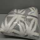 LOMAO Sherpa Fleece Blanket Fuzzy Soft Bed Blanket Dual Sided Throw Blanket fit Couch Sofa (Grey,51x63)