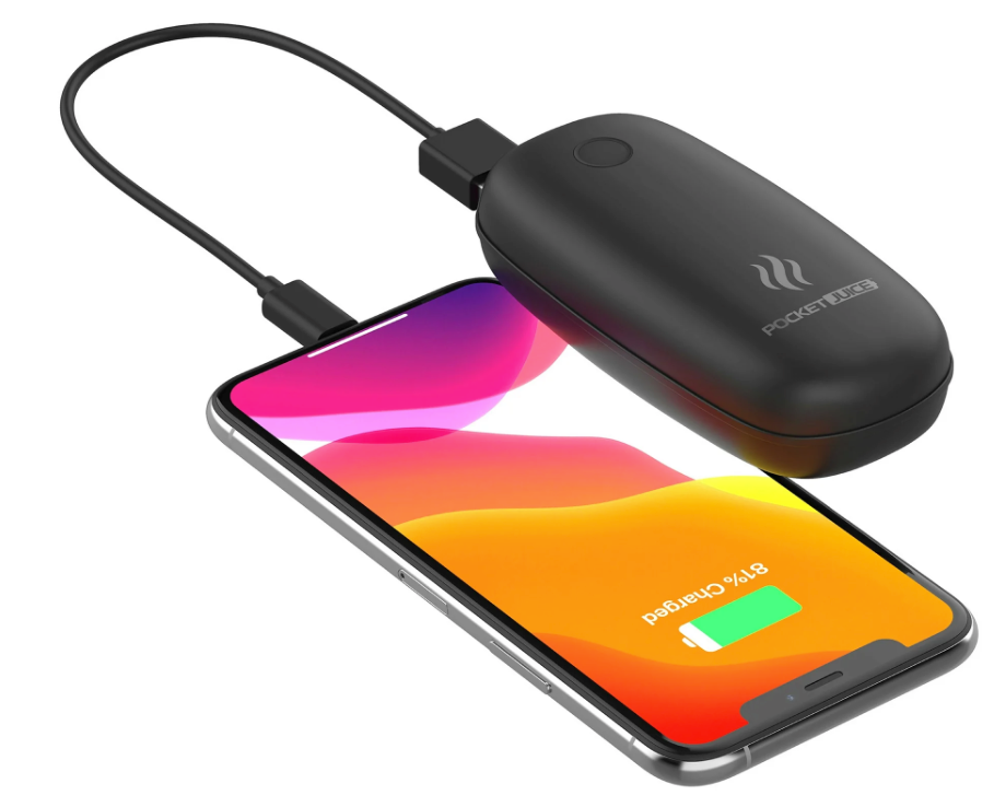 Pocket Juice Portable Charger + Hand Warmer