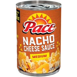 Pace Nacho Cheese Sauce, Medium, 10.5 Ounce Can, EXP: SEP 18 2026