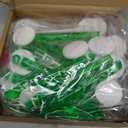 Hollowfly 24 Pcs Golf Party Favors Green and White Bubble Wands Bulk for Birthday Party Supplies Piñata Goodie Bag Stuffers Carnival Prizes Summer Gifts (Golf)