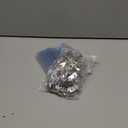 Clear Plastic Horizontal Name Tag Holders and Metal Badge Clips with Vinyl Straps Waterproof PVC ID Card Badge Holder 3x4 Inch(25 Pack, Horizontal Large 3x4)