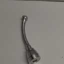 Faucet Sprayer Attachment, 360 Degree Rotatable Splashs Proof Metal Faucet Aerator Spray Head for Home Kitchen(Extended Length)