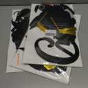 3 x Graduation Decorations Banner, Graduation Decorations 2025, Black Glitter Congrats Grad Banner, Class of 2025 Grad Garland for College High School Grad Party Supplies Decor