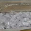 Ciaell 36 Pack Plastic Champagne Flutes - 6 Oz Disposable Champagne Glasses - Square Clear Plastic Toasting Glasses for Party Birthday Anniversary Wedding