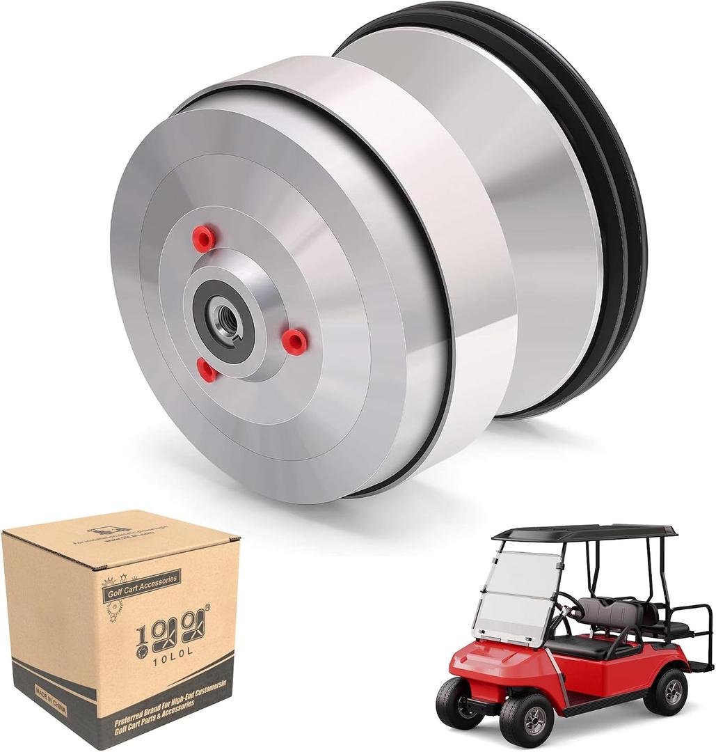 10L0L Golf Cart Drive Clutch for Club Car DS 1997-2015 & Precedent 2004-2015 Oem 101833902 - Silver