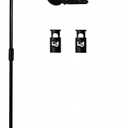 Garden Flag Stand Premium Garden Flag Pole Holder for All Seasons Yard Flags Metal Powder-Coated Weather-Proof Paint with 2 Stoppers and 1 Anti-Wind Clips