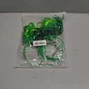 7 Pcs Graduation Pom Pom Headbands Spirit Party Headbands Tinsel Ponytails Headwear for Birthday Holiday