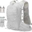 IX INOXTO Running Hydration Vest for Men & Women - 3L Water Backpack for Trail Running, Marathon, Race & Hiking (Grey)