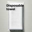 Disposable TowelsBath Towels Camping I Gym I Barber10 Count, Individually Packed, Large Size (15.7x29.5)Extra thick