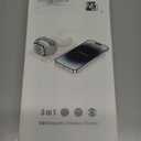 Magnetic Wireless Charger for iPhone: 3 in 1 Travel Charging Station for Apple Devices for iPhone 17 Air 16 15 14 13 12 Pro Max Plus - Foldable Charging Pad for Apple Watch Series & Airpods 4 3 2 Pro (White)