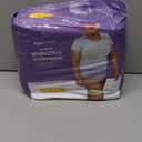 Amazon Basics Incontinence Underwear for Women, Protective, Disposable, Postpartum, Maximum Absorbency, XX-Large, Lavender, 14 Count